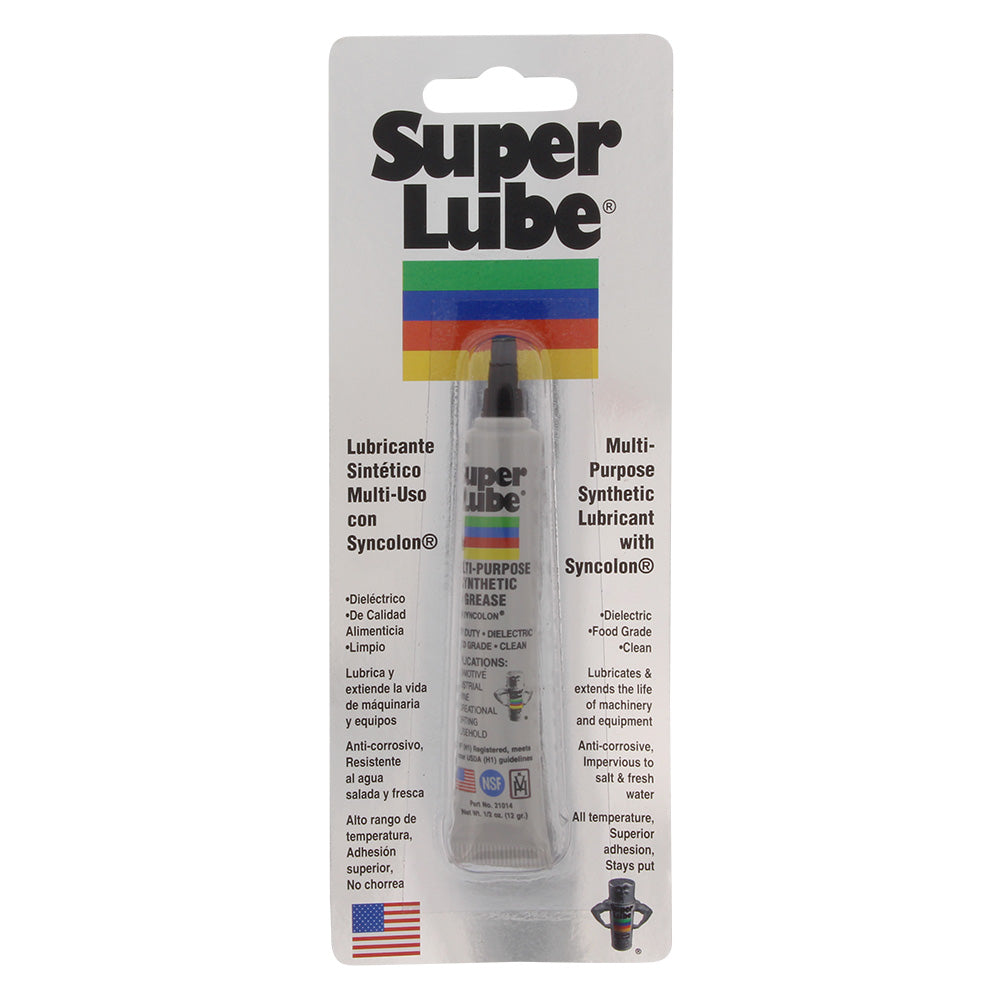 Super Lube MultiPurpose Synthetic Grease wSyncolon 5oz Tube 21010