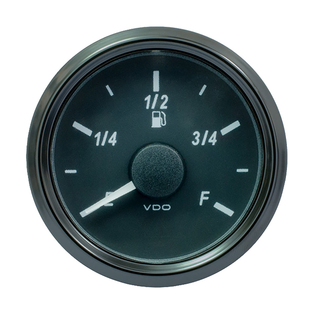 VDO SingleViu 52mm 2116 Fuel Level Gauge EF Scale 24033 Ohm A2C3833130030