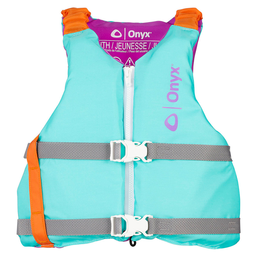 Onyx Youth Universal Paddle Vest Aqua 12190050500221