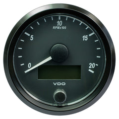 VDO SingleViu 80mm 318 Tachometer 2000 RPM A2C3832960030