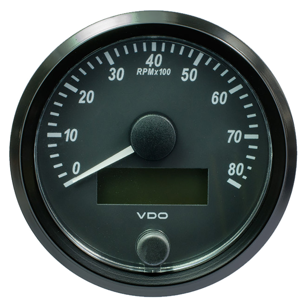 VDO SingleViu 80mm 318 Tachometer 8000 RPM A2C3833020030