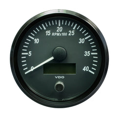 VDO SingleViu 100mm 4 Tachometer 4000 RPM A2C3832800030