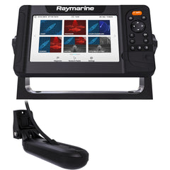 Raymarine Element 7 HV Combo wHV100 Transom Mount Transducer Lighthouse North America Chart E7053205102