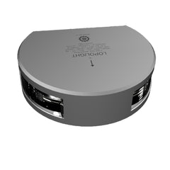 Lopolight Series 201011 Masthead Light Vertical Mount 3NM White Silver Housing 20101115M