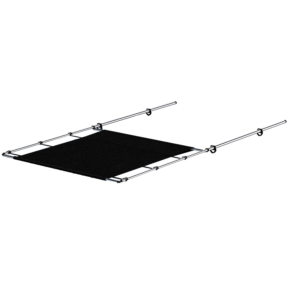 SureShade PTX Power Shade 57 Wide Stainless Steel Black 2021026400