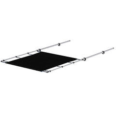 SureShade PTX Power Shade 57 Wide Stainless Steel Black 2021026400