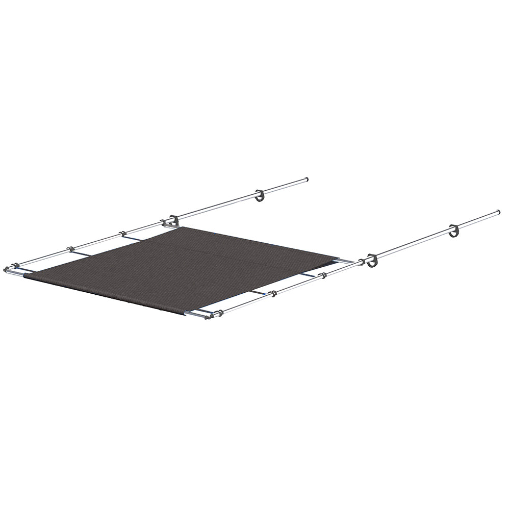 SureShade PTX Power Shade 63 Wide Stainless Steel Grey 2021026259