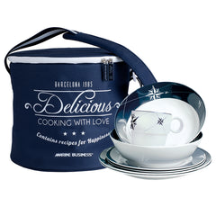 Marine Business Melamine Tableware Basket NORTHWIND Set of 16 15147