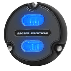 Hella Marine Apelo A1 Blue White Underwater Light 1800 Lumens Black Housing Charcoal Lens 016145001