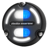 Hella Marine Apelo A2 Blue White Underwater Light 3000 Lumens Black Housing Charcoal Lens wEdge Light 016147001