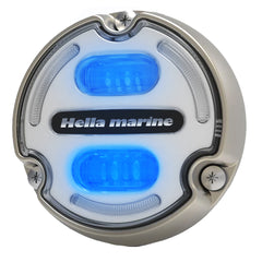 Hella Marine Apelo A2 Blue White Underwater Light 3000 Lumens Bronze Housing White Lens wEdge Light 016147101