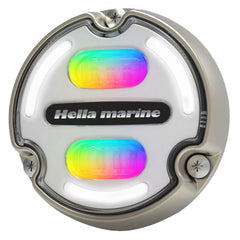Hella Marine Apelo A2 RGB Underwater Light 3000 Lumens Bronze Housing White Lens wEdge Light 016148101
