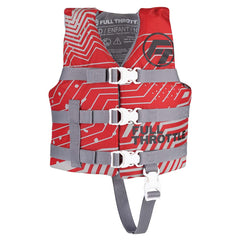 Full Throttle Child Nylon Life Jacket Red 11220010000122