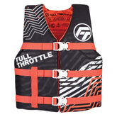 Full Throttle Youth Nylon Life Jacket PinkBlack 11220010500222