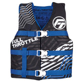 Full Throttle Youth Nylon Life Jacket BlueBlack 11220050000222