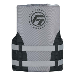 Full Throttle Teen Nylon Life Jacket GreyBlack 11220070101022