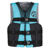 Full Throttle Teen Nylon Life Jacket AquaBlack 11220050501022
