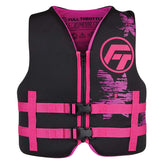 Full Throttle Youth RapidDry Life Jacket PinkBlack 14210010500222