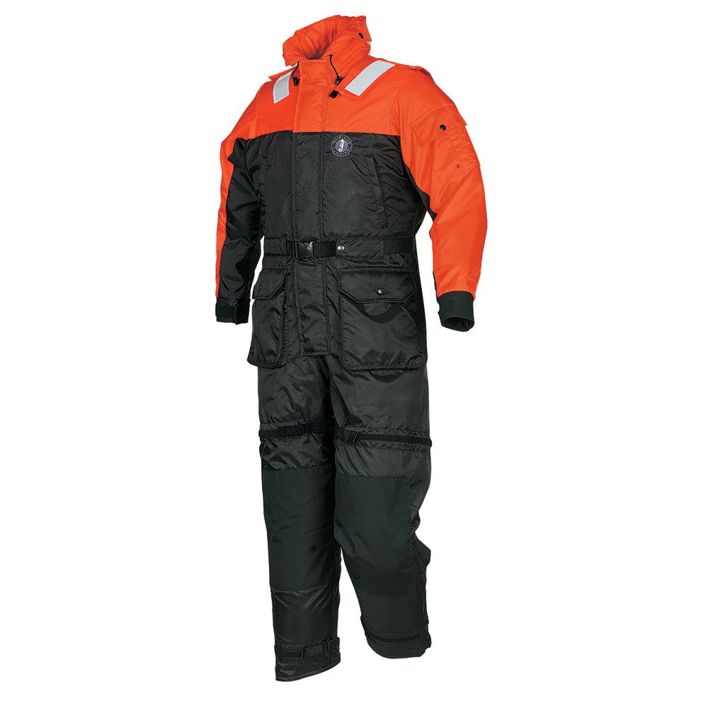 Mustang Deluxe AntiExposure Coverall Work Suit OrangeBlack Large MS217533L206