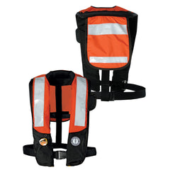 Mustang HIT Inflatable PDF wSOLAS Reflective Tape OrangeBlack AutomaticManual MD3183T2330101