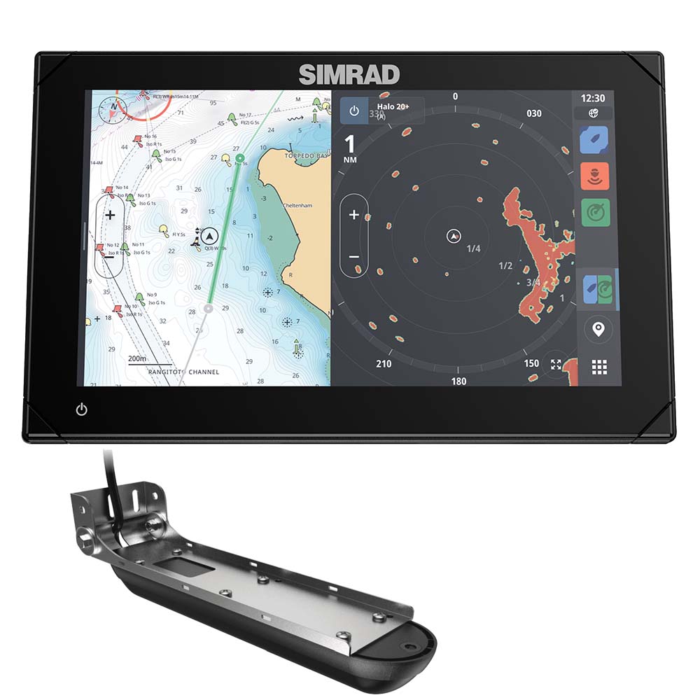 Simrad NSX 3009 9 Combo Chartplotter Fishfinder wActive Imaging 3in1 Transducer 00015366001
