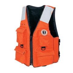 Mustang 4Pocket Flotation Vest Orange XL MV3128T22XL216