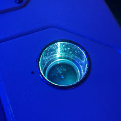 ShadowCaster Round Accent Light RGB Diffused White Polymer Housing SCMRALRGB04PW