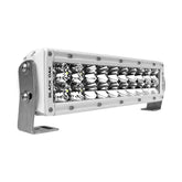 Black Oak Pro Series 30 Double Row 10 LED Light Bar Combo Optics White Housing 10CMD5OS