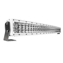 Black Oak Pro Series 30 Curved Double Row 40 LED Light Bar Combo Optics White Housing 40CCMD5OS