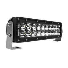 Black Oak Pro Series 30 Double Row 10 LED Light Bar Combo Optics Black Housing 10CD5OS