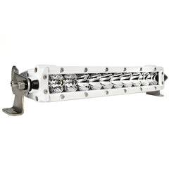 Black Oak Pro Series 30 Single Row 10 LED Light Bar Combo Optics White Housing 10CMS5OS