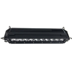Black Oak 10 Single Row LED Light Bar Combo Optics Black Housing Pro Series 30 10CS5OS