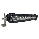 Black Oak 10 Single Row LED Light Bar Combo Optics Black Housing Pro Series 30 10CS5OS