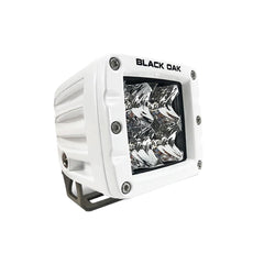 Black Oak 2 Marine LED Pod Light Spot Optics White Housing Pro Series 30 2SMPOD10CR