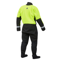 Mustang MSD576 Water Rescue Dry Suit Fluorescent Yellow GreenBlack Large MSD57602251L101