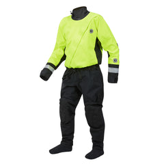 Mustang MSD576 Water Rescue Dry Suit Fluorescent Yellow GreenBlack XL MSD57602251XL101