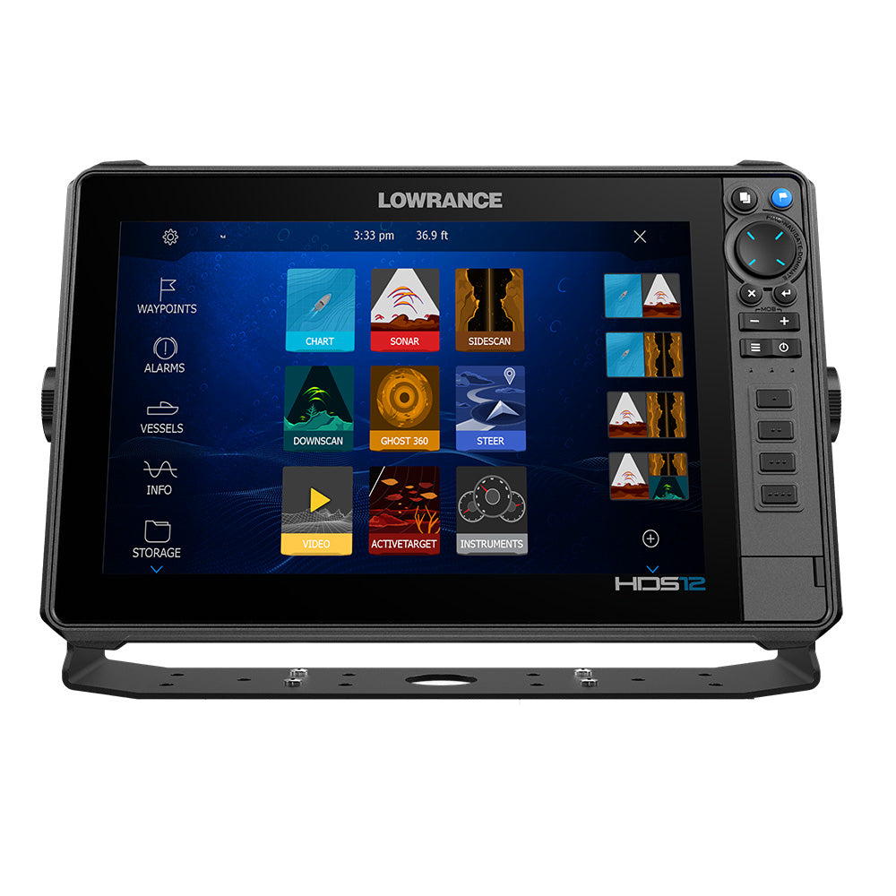 Lowrance HDS PRO 12 w Preloaded CMAP DISCOVER OnBoard No Transducer 00016002001