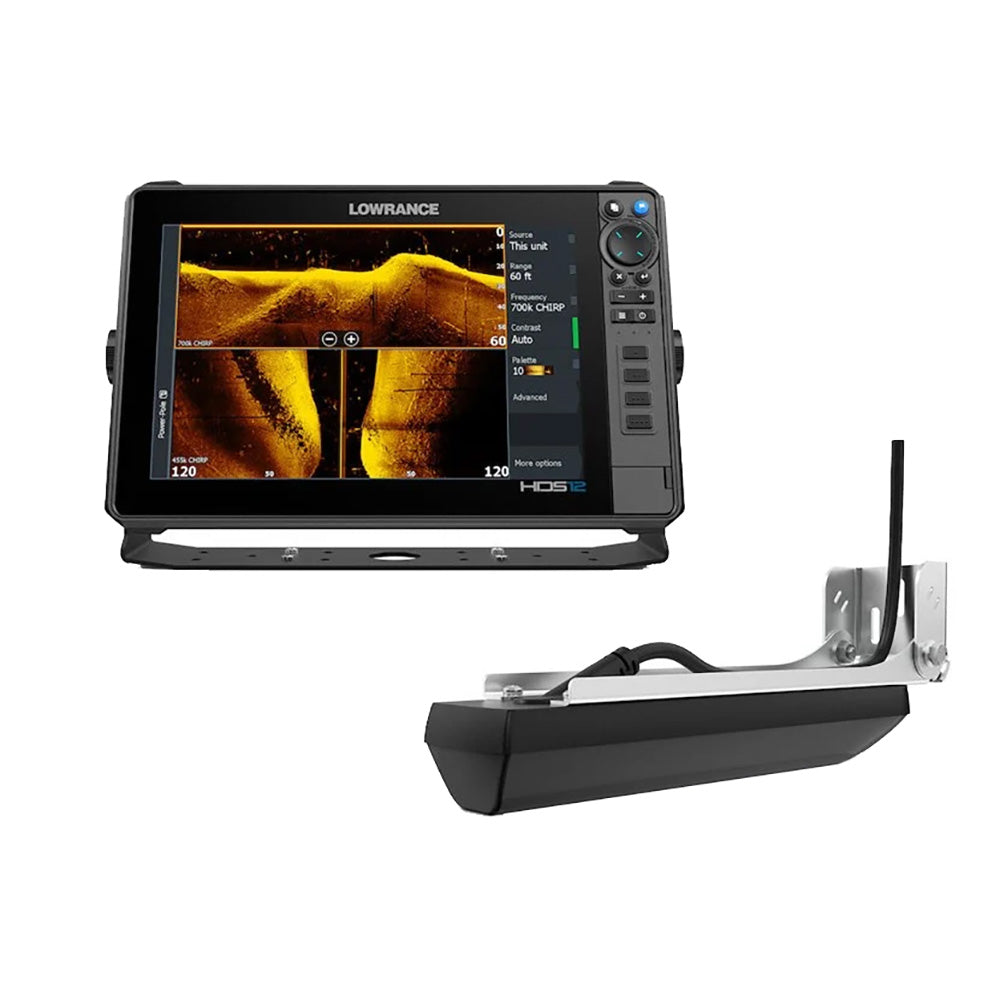 Lowrance HDS PRO 12 w Preloaded CMAP DISCOVER OnBoard Active Imaging HD Transducer 00015987001