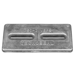 Tecnoseal Rectangular Zinc Plate Anode wInserts 12 x 6 x 1 TECDIVERSD