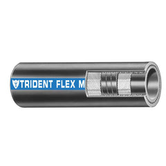 Trident Marine 1 x 50 Coil Flex Marine Wet Exhaust Water Hose Black 1001006