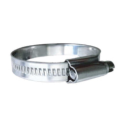 Trident Marine 316 SS NonPerforated Worm Gear Hose Clamp 1532 Band 114 134 Clamping Range 10Pack SAE Size 20