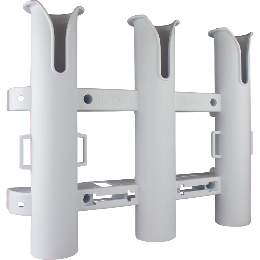 SeaDog Triple Threat Three Pole Rod Holder White 3250321