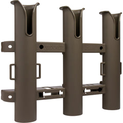 SeaDog Triple Threat Three Pole Rod Holder Flat Dark Earth 3250341