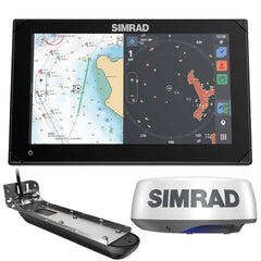 Simrad NSX 3009 Radar Bundle HALO20 Radar Dome Active Imaging 3in1 Transducer 00015377001