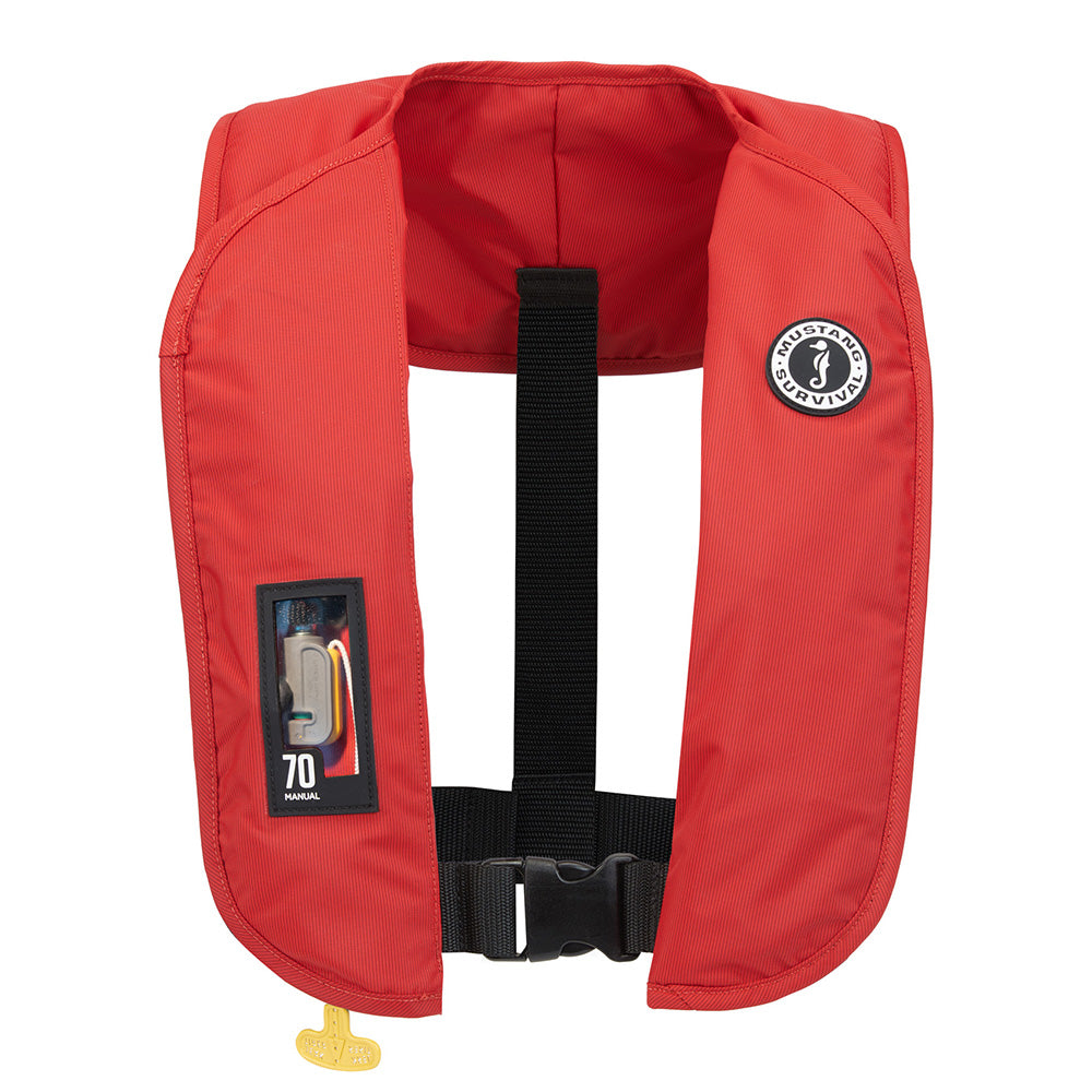 Mustang MIT 70 Manual Inflatable PFD Red MD404140202