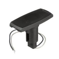 Attwood 910V Series Rectangle Base 2-Pin Black Composite Cover