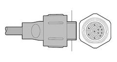 Raymarine A102150 5M Cable Extension For CP450C
