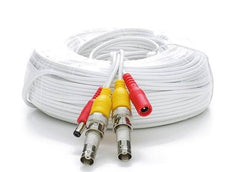 100ft RG59 Siamese Cable Bnc Males And Power Leads