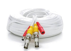 60ft RG59 Siamese Cable Bnc Males And Power Leads