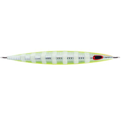 Williamson Kensaki 220 Jig  675  775oz  UV Chartreuse Glow Zebra KSJ220UVCGZ